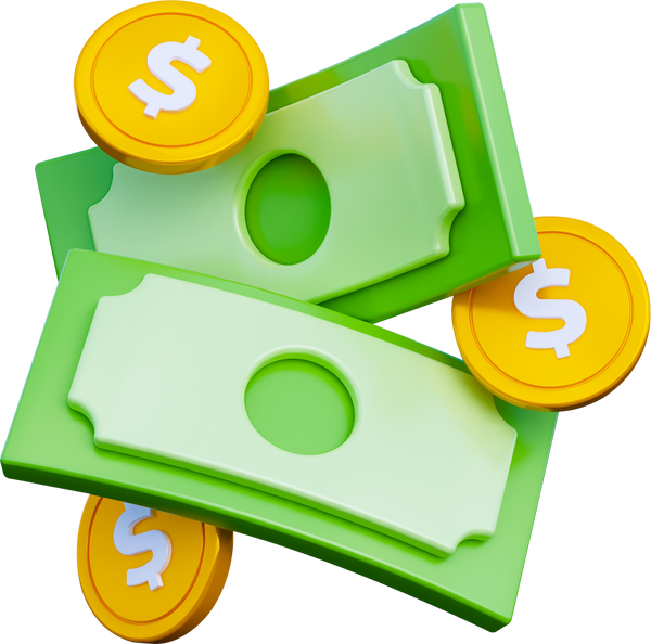 3D Money Icon